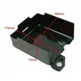 thumbnail image 3 of For Royal Enfield UCE Classic Electric Start Battery Cover Box Black, 3 of 4
