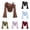 001-Brown, variant on Women 2-Piece Neck Long Sleeve T-Shirt and Camisole Tank Top Set Casual Solid Color Layering Slim Fit Tee Blouse