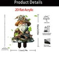 thumbnail image 2 of 2D Acrylic Garden Outdoor Statue Tree Man Fairy Earth Statue Whimsical Garden Fairy Stump Acrylic Park Stump Decoration Flower Pot Decoration Suitable For Courtyard Garden Trays for Large Retractable, 2 of 3