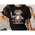 thumbnail image 2 of Funny Cute Pirate Sea River Otter Animal Nature Lover Gift T-Shirt Cute Otter Birthday Holiday Present Boys Girls Men Women Kids Tshirt, 2 of 10