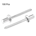 thumbnail image 4 of Unique Bargains 4mm x 9mm 304 Rivets Aveugles en Acier Inoxydable 100 Pack, 4 of 4