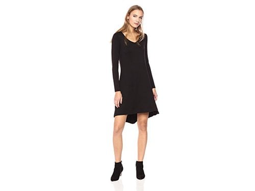 Black Daily Ritual Womens Plus Size Jersey Sleeveless V-Neck Dress 6X