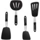 thumbnail image 1 of Espátula de goma de silicona para utensilios de cocina antiadherentes de Boxiki Kitchen - Utensilios de cocina Espátula para huevos, utensilios para espátula para panqueques - Utensilio de cocina sin, 1 of 5