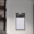 thumbnail image 4 of HLONK 3 Books Shopping List Magnetic Notepad for Fridge Full Magnet Back Notepad Decorative Memo Pad, 4 of 5