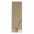 thumbnail image 5 of Women‘s 100% Wool Scarf, Lightweight Solid Color Winter Scarf with Fringe, 180x30cm,180*30cm,21, 5 of 35