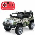 thumbnail image 1 of Gymax Electric Kids Ride On 12V Truck Car RC Remote Control Camouflage, 1 of 9