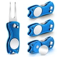 thumbnail image 1 of Herramienta de reparación Golf Divot Skylety Metal con marcador magnético, 1 of 6