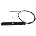 thumbnail image 2 of Uflex Boat Steering Cable M86X12 Fits Universal Steering Helm; Rack And Pinion Design; 12 Feet Length; Black; Stainless Steel Output End Fitting; 7.9 Inch Minimum Bend Radius, 2 of 5