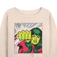 thumbnail image 3 of Marvel She Hulk - Comic Panel - Women's French Terry Pullover Sweatshirt, 3 of 5