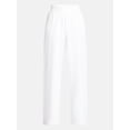 thumbnail image 6 of Athletic Works Women's and Women's Plus French Terry Wide Leg Pants, 31" Inseam, Sizes XS-4X, 6 of 6