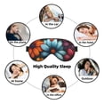 thumbnail image 7 of Salouo Colorful Blooming Flowers Pattern Sleep Mask,Sleep Eye Mask & Blindfold Eye Sleep Shade Cover with Elastic Strap Soft Eye Cover Eyeshade for Night Sleeping Travel & Nap, 7 of 7