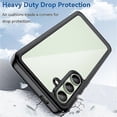 thumbnail image 3 of Compatible For Samsung Galaxy S24 FE Shockproof Case TPU +Acrylic Protective Clear Phone Cover, 3 of 5
