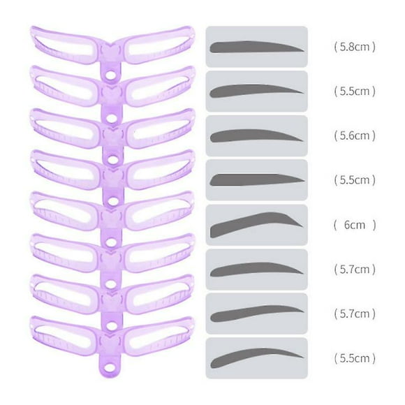 Eyebrow Shaper Makeup Template Eyebrow Grooming Shaping Stencil Kit Diy Template