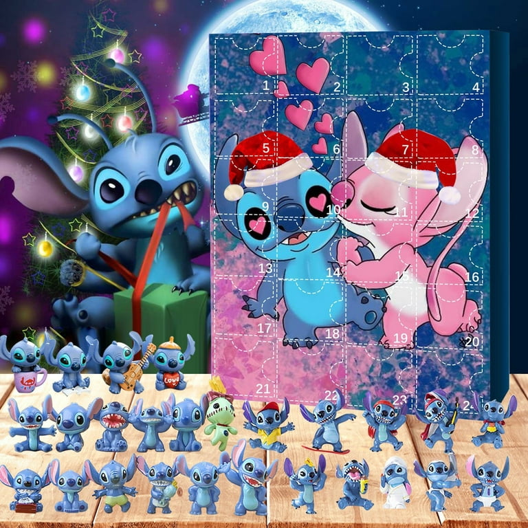 2023 Christmas Lilo and Stitch 24 Days Countdown Advent Calendar Surprise  Gift
