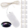thumbnail image 3 of Miangastore Mini Led String Light Transparent 12Pack 78.7In Button Battery, 3 of 8