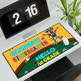 thumbnail image 3 of Back to School Doberman Pinscher Goodbye Kindergarten Hello 1st Grade Desk Mat Full Keyboard Mouse Pad Doberman Dog Lover Gifts Large Mousepad - 02011, 3 of 5