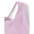 thumbnail image 4 of The Children's Place Girls Sleeveless Quick Dry Cross Back Ribbed Tank Top, Sizes XS-XXL, 4 of 6