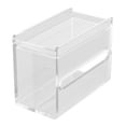 thumbnail image 2 of Acrylic Tissue Box*1 Wall Mounted Acrylic Toilet Paper Holder With Storage Shelf Green Transparent Modern Bathroom Organizer For Toilet Paper And, 2 of 5