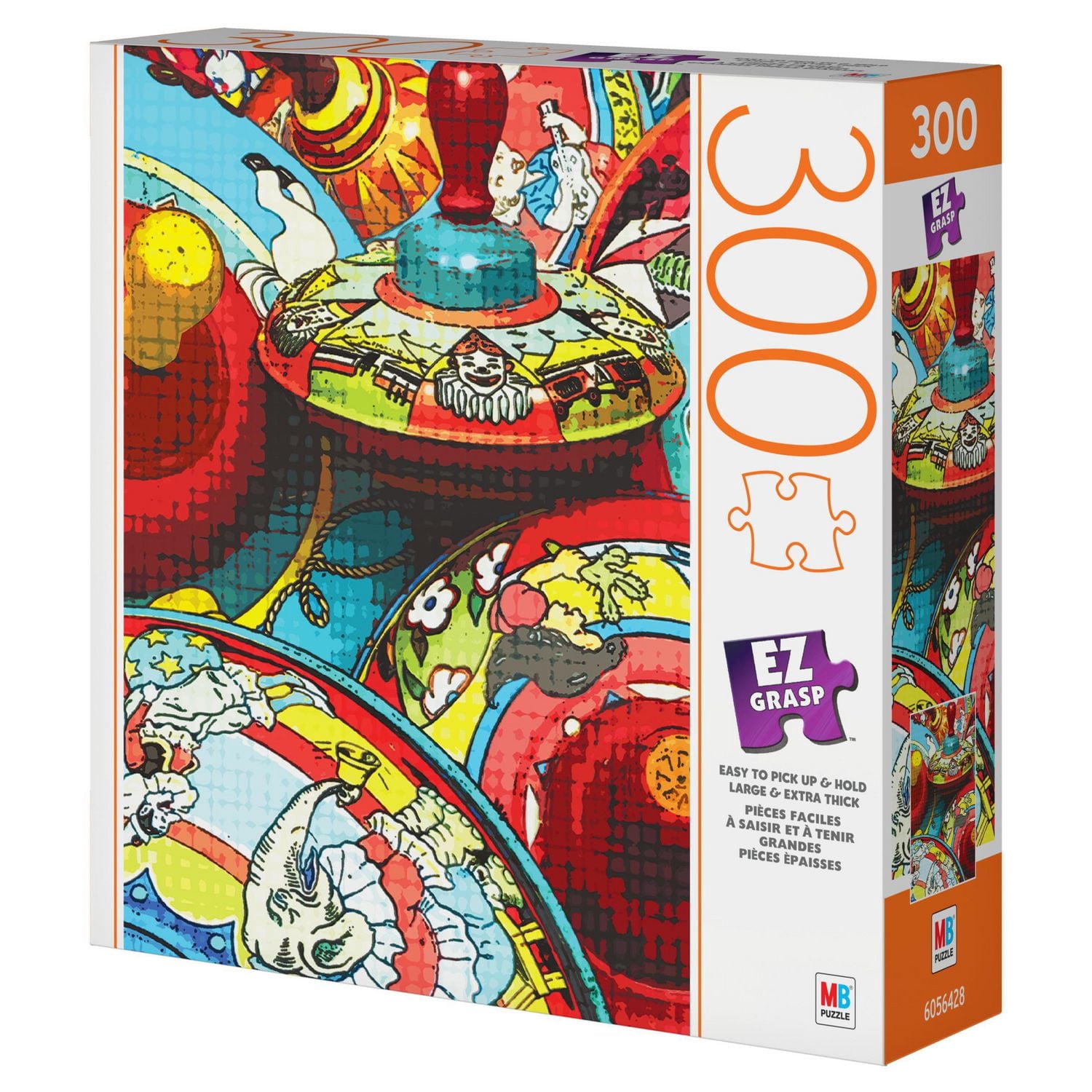 Big Ben 300-Piece Jigsaw Puzzle, Tiny Toy Tops
