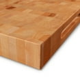 thumbnail image 4 of CONSDAN Cutting Board, Hard Maple Butcher Block, End Grain, 20x15 Inch, 2.25 thickness, 4 of 8