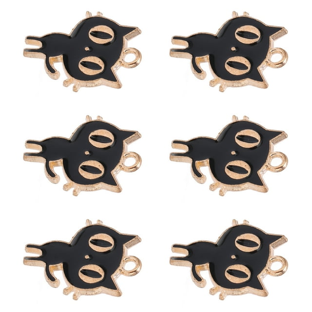 Accesorios para la cabeza Bling Bling 30 piezas de pulseras con dijes de gatitos