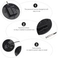 thumbnail image 3 of EeaseCA Refrigerator Lock Combination Coded Fridge Lock Freezer Child Safety Lock, 3 of 7