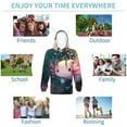 thumbnail image 5 of Vsdgher Whimsical Axolotl Fantasy Hoodie Youth Classic Hooded Pullover Sweatshirts Essentials Hoodie for Children (s-xl)-Small, 5 of 6