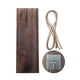 thumbnail image 5 of Columpio de cuerda colgante, estantes flotantes, maceta de madera para almacenamiento, decoración de pared, eslinga, decoración de jardín, café, 5 of 5