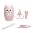 thumbnail image 1 of 1 set of Baby Nail Care Kit Infant Grooming Nail Clipper Manicure Tools, 1 of 6