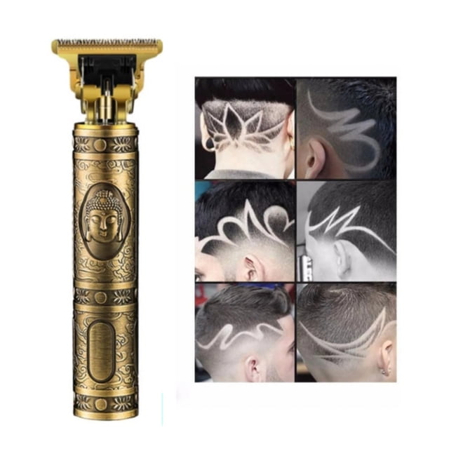 Máquina cortadora de pelo y barba recargable por USB