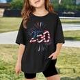 thumbnail image 2 of Girls' Short Sleeve Graphic Tees Casual Comfort for Kids 5-14 Years, 2 of 4