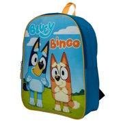 Bluey & Bingo Kids Backpack, 15 Girls & Boys School Bag, Blue