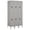 Gray, variant on Salsbury Industries 2 Tier 3 Wide School Locker