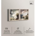 thumbnail image 2 of Muted Harmony Pair Shadowbox Print Boho Wall Decor Set by Art Remedy, Blonde Frame, 20 x 24, 2 of 6