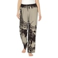 thumbnail image 1 of Bingfone Western Desert Cowboy Pattern Pajamas for Women,Pajama Pants with Pockets-Medium, 1 of 6