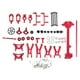 thumbnail image 4 of Actualizar A979 K929 Radio Tray Set RC Buggy Piezas de reparación de automóviles Accesorios rojo, 4 of 6