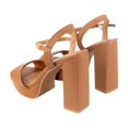 thumbnail image 4 of Zapatilla Mujer VIZZANO 6551100 Tacon Bloque marron claro 23.5, 4 of 4