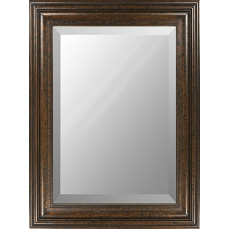 36 X 48 Wooden Framed Beveled Rectangular Wall Mirror 36 X 48 Wooden Framed Beveled Rectangular Wall Mirror
