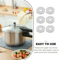 thumbnail image 3 of Mobutofu 10Pcs Pressure Cooker Valve Gaskets Silicone Rings Flexible Sealers Cooker Accessory, 3 of 8