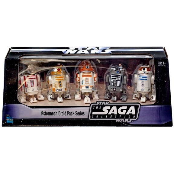 Star Wars Saga Collection 2006 Astromech Droid Pack Series I Action Figure Set