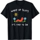 thumbnail image 1 of Wake Up Sluts It's Time to Sin, Funny Animal Meme Camiseta, 1 of 2