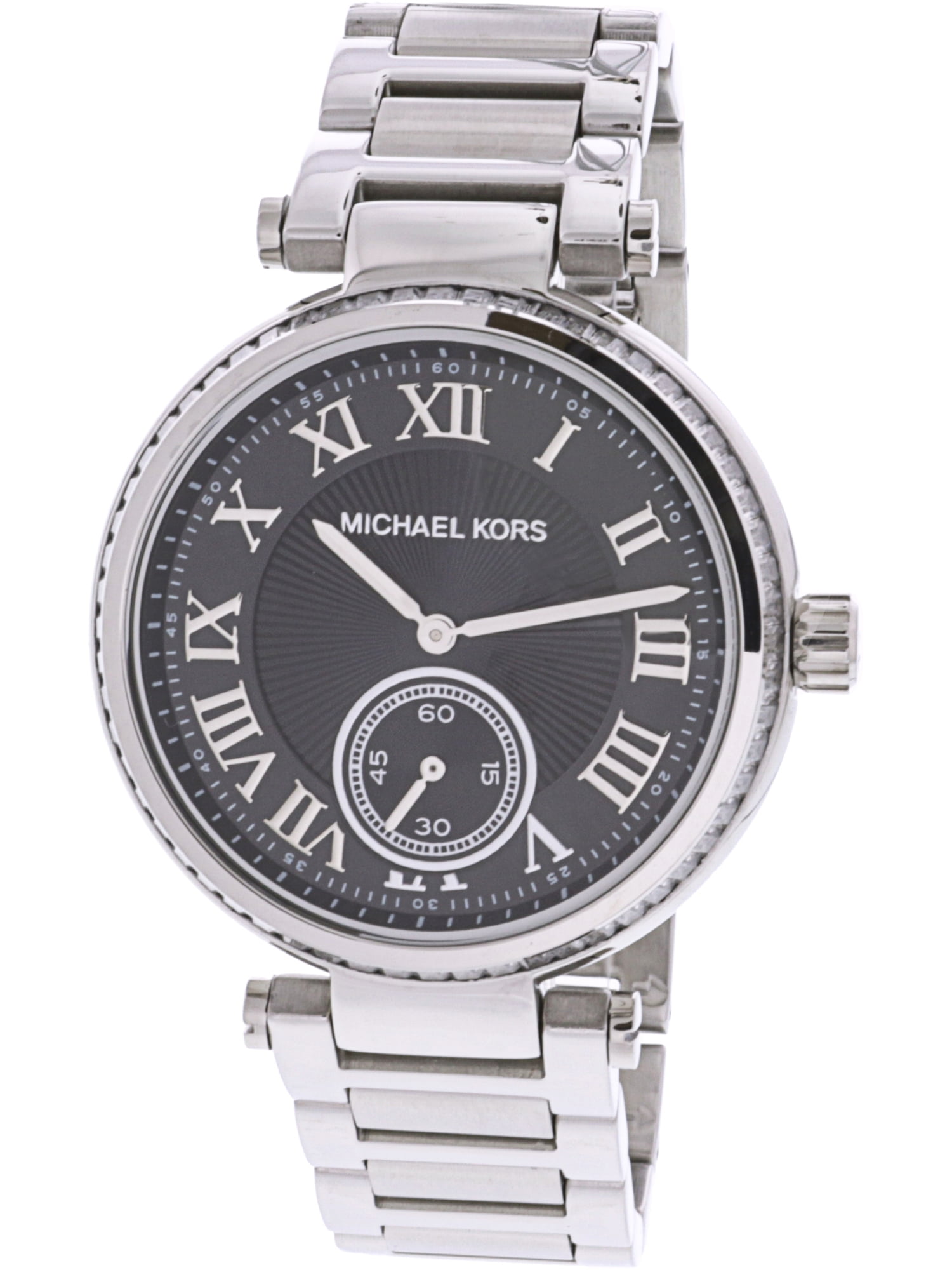 Free Shipping! Michael Kors Women's Lexington MK3228 Silver