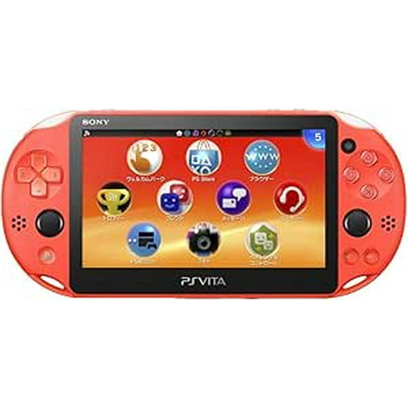 Sony - PS Vita 2000 PlayStation Portátil Consola Videojuegos - Anaranjado (Reacondicionado)
