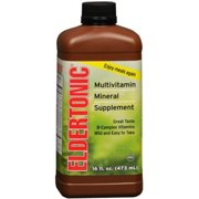 Eldertonic Multivitamin Mineral Supplement Liquid 16 oz