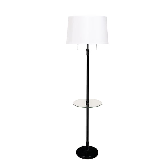 House Of Troy Kl302 Killington 2 Light 62" Tall Dual Function Floor Lamp - Black