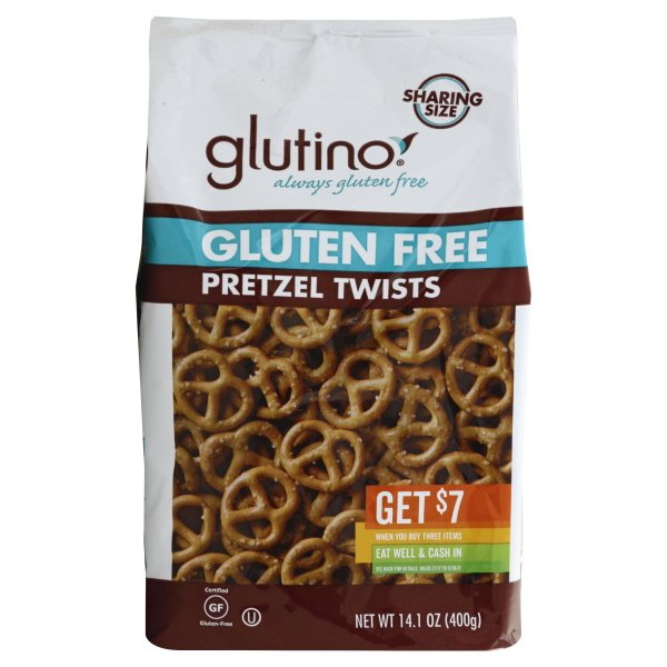 Glutino Gluten Free Pretzel Twists 14.1 Oz.