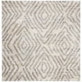 thumbnail image 6 of SAFAVIEH Berber Shag Collection BER218A Cream / Grey Rug, 6 of 10