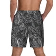 thumbnail image 4 of Uemuo Snake Pattern Mens Swim Trunks Quick Dry Board Shorts with Mesh Lining, Stretch Beach Shorts Quick Dry No-Chafing Board Shorts-, 4 of 9