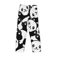 thumbnail image 5 of Balery Men'S Seamless Pattern Cute Panda Pants,Sleepwear Pants,Pajama Pants,Pj Bottoms Drawstring And Pockets-Xx-Large, 5 of 9