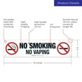 thumbnail image 2 of No Smoking No Vaping Sign, No Smoking Vaping Symbol,, 2 of 7
